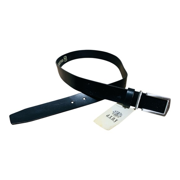 NWT Men’s A.X.N.Y. Leather Belt Size 32-34 in - Picture 2 of 5